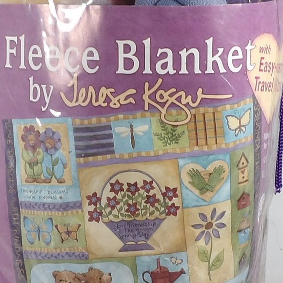 Fleece Blanket By Theresa Kogut l Blanket Size: 62 1/2" x 52 1/2" - Picture 5 of 6